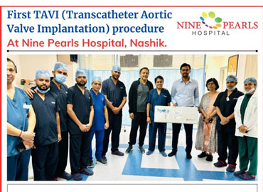 Nine Pearls Hospital News TAAVI Surgery